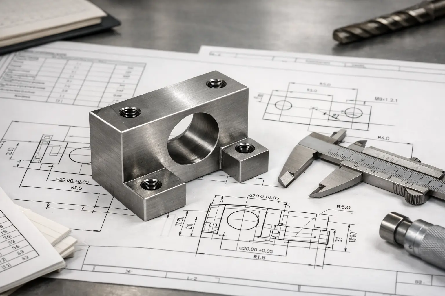техническа оценка на детайли по CAD файлове, чертежи и производствени параметри
