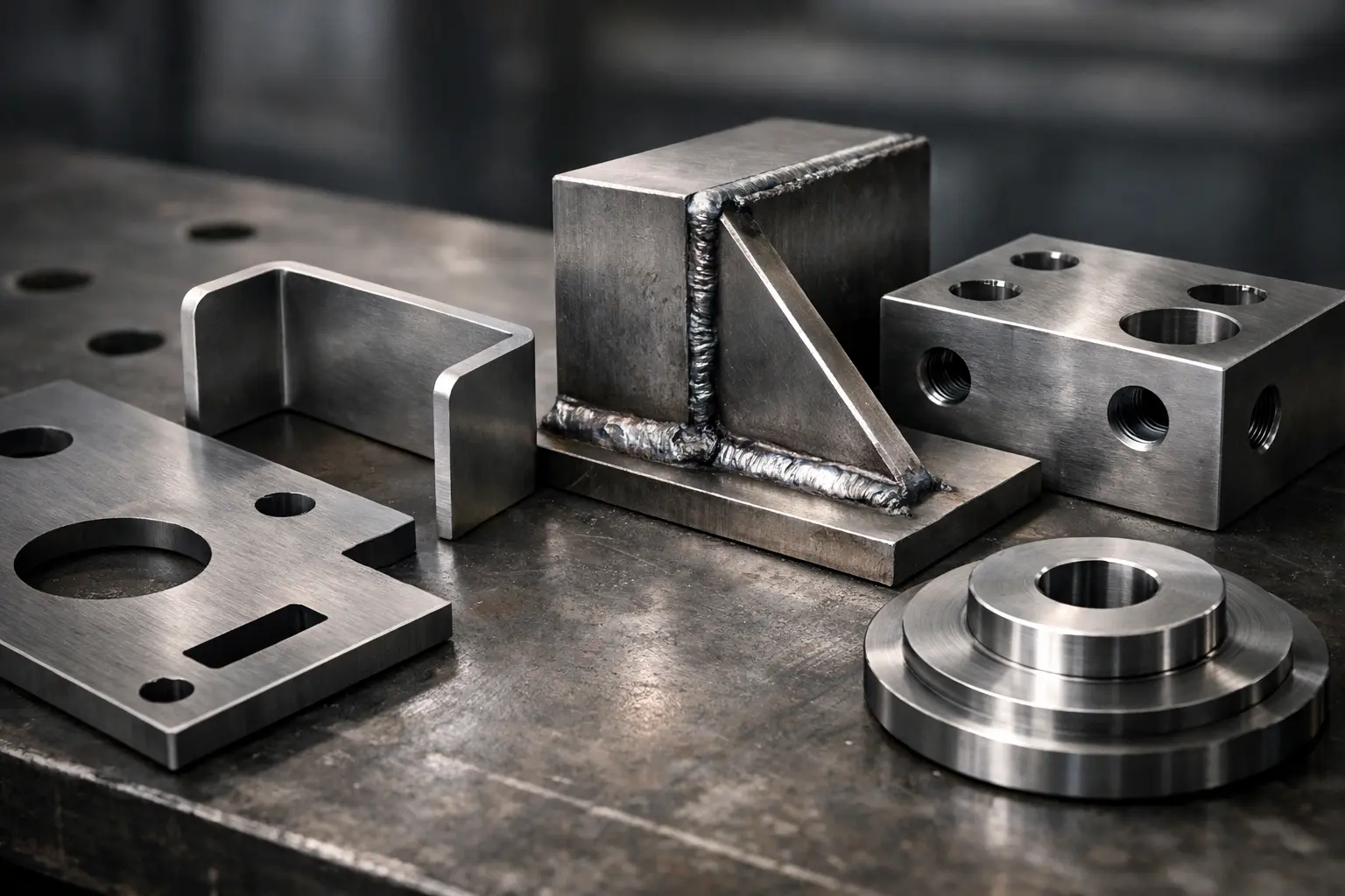 капацитет и технически параметри за индустриална металообработка – лазерно рязане, огъване, щанцоване, заваряване и механична обработка